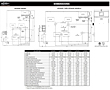 Dimensional Drawing for Apex Condensing Hot Water Boilers